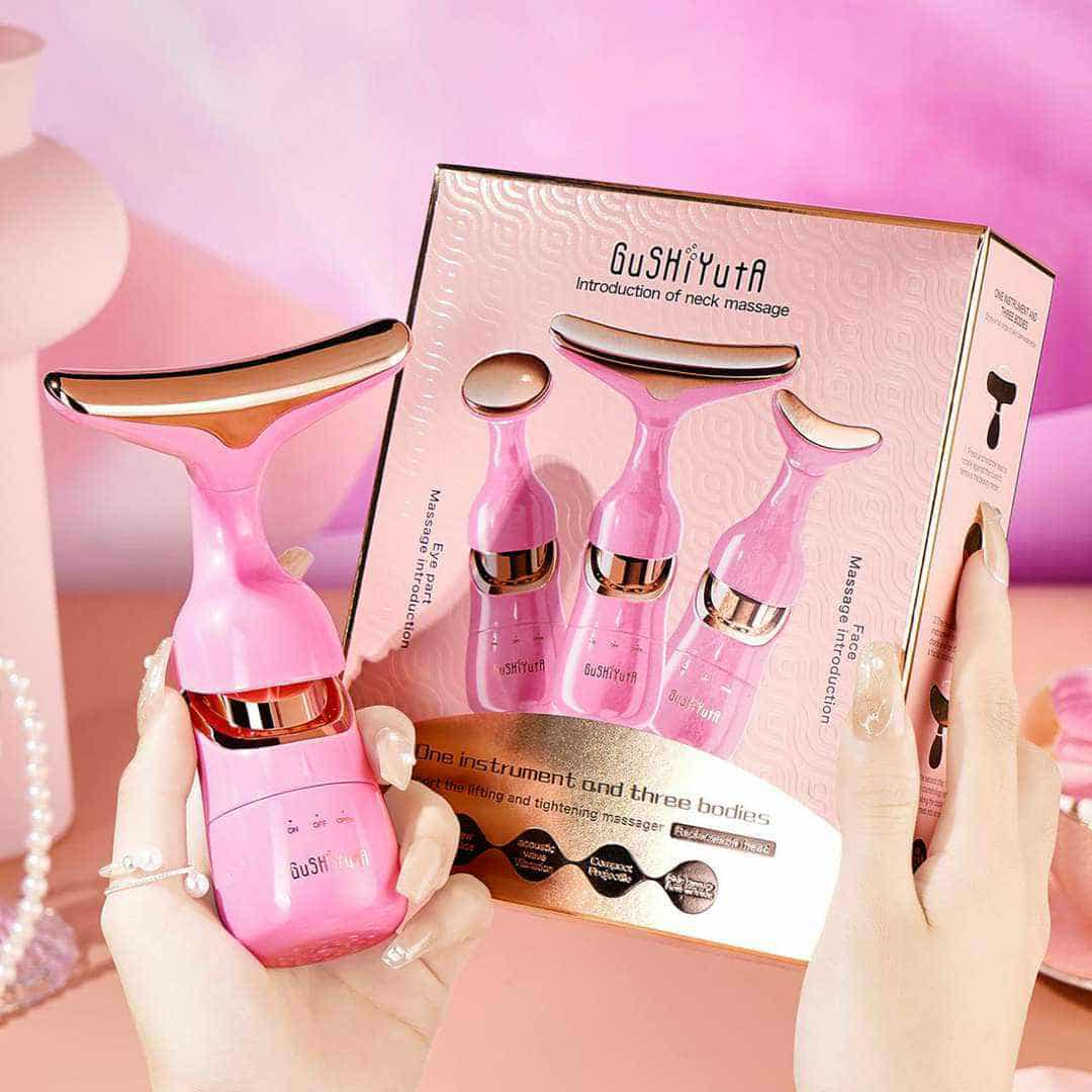 3-in-1 EMS Face & Neck Lifting Massager thumb 6